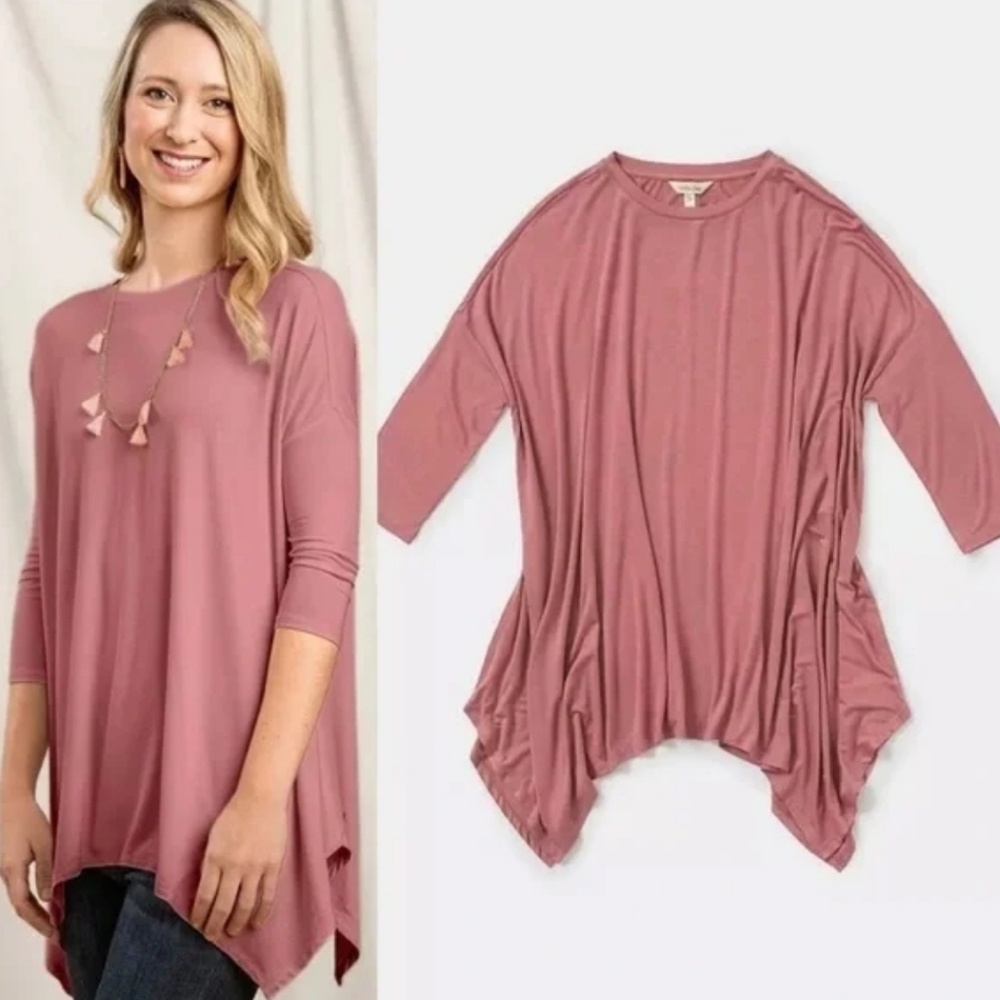 Matilda Jane Long Car Ride Jersey Top Dolman Size Large